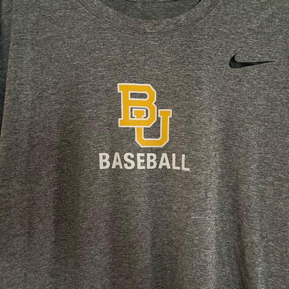 Baylor BU Baseball Nike Tee Medium - Picture 2 of 3